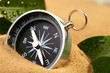 compass in sand compass in sand
