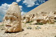 Monumental god heads on mount Nemrut, Turkey Monumental god heads on mount Nemrut, Turkey