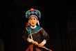 china opera actor with hat