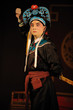 china opera actor with hat