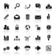 set 1 - web - internet icons 2 - black series