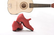 guitar and heels