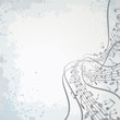 Abstract musical vector theme Abstract musical vector theme
