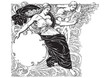 antique frame engraving (vector) antique frame engraving (vector)
