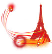 Vector: Paris grunge background Paris grunge background