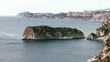 Islands and cliff of Cabo La Nao Alicante