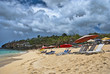 Coast in Saint Maarten Island, Dutch Antilles