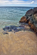 Coast in Saint Maarten Island, Dutch Antilles