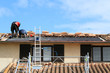 Préparation de la toiture Préparation de la toiture