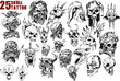 Vector: Skull Tattoo Skull Tattoo