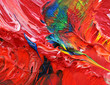 close-up view of an oil painting 07