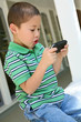 Boy Playing Video Game