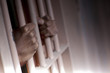 Hands Gripping Prison Bars Hands Gripping Prison Bars