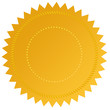 Golden guarantee label