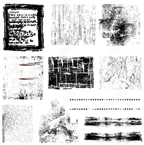 Vector: Grunge frames and other objects vector Grunge frames and other objects vector