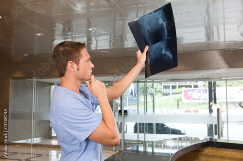 Radiologist at work Radiologist at work