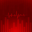 Abstract music background.