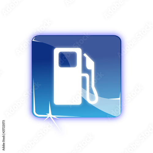 free gas pump icon. Icon gasoline pump