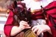 detail of bagpipes from South Bohemia detail of bagpipes from South Bohemia