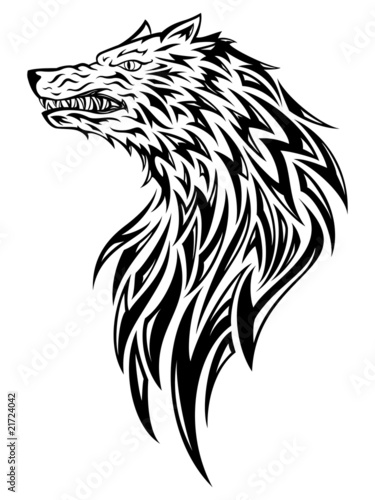 wolf head tattoo. Wolf Head Tattoo