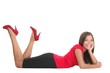 Woman lying down Woman lying down