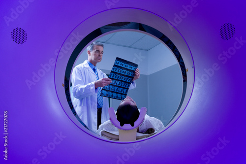 Photo: Radiologist at work Radiologist at work