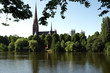 Sankt Gertrud in Hamburg Uhlenhorst am Kuhmühlenteich