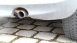 Auto Abgase - Car Exhaust - Pollution Concept