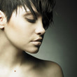 Portrait of beautiful sensual woman