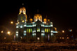 Varna Cathedral in night