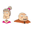 Grand mère et Grand père 2