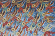 Detail from a fresco painting from Sucevita Monastery, Romania