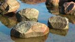 Stones at the seaside