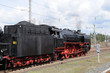 Foto: Historic Steam Train at Station Historic Steam Train at Station