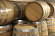 Weinkeller, kleine Barrique - neue unbenutzte Fässer