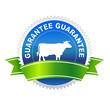 meat and milk quality label vector meat and milk quality label vector