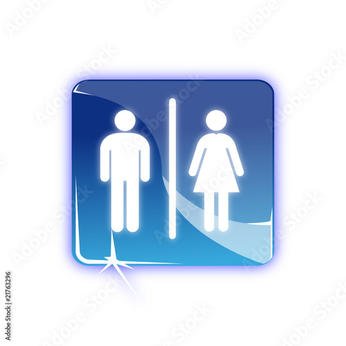 Vecteur : Picto toilette homme femme - Icon WC Picto toilette homme femme - Icon WC