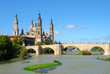 Ebro river and Cathedral of Virgen del Pilar
