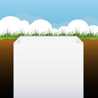 blank page with the nature design blank page with the nature design