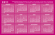 Kalender 2011 - Pocket quer mg