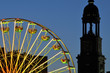 Riesenrad vor dem Hamburger Michel Riesenrad vor dem Hamburger Michel