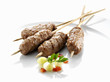 Cevapcici (Minced beef and lamb on skewers)
