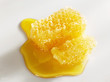 A honeycomb with honey