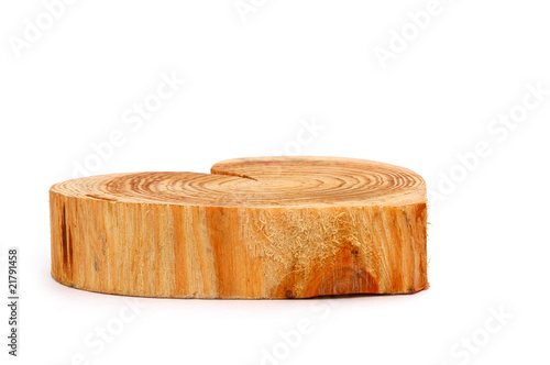 Photo: Wooden heart symbol Wooden heart symbol