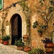 old mediterranean village