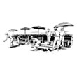 jeun de boule, illustration
