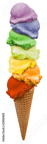 Photo: ice cream regenbogen ice cream regenbogen