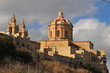 la cathédrale de Mdina à Malte
