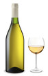 White wine set. Vector illustration. Contains mesh. White wine set. Vector illustration. Contains mesh.