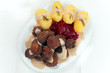 Sweedish Kottbullar meatball with brunsas sauce, boiled potatoes